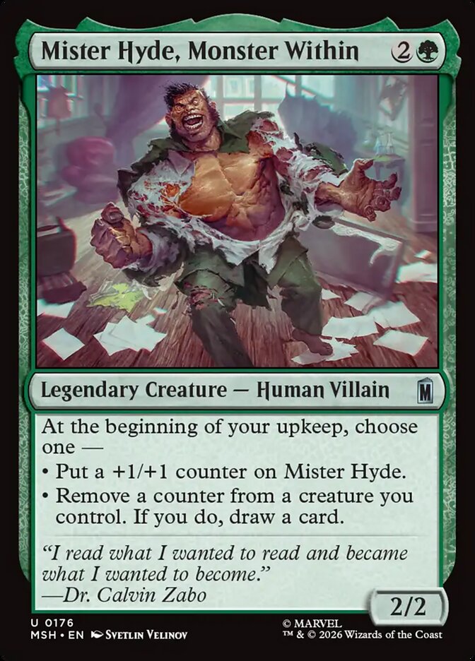 Mister Hyde, Monster Within - Marvel Super Heroes