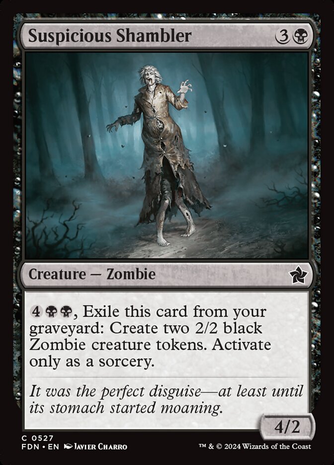 Suspicious Shambler - Foundations