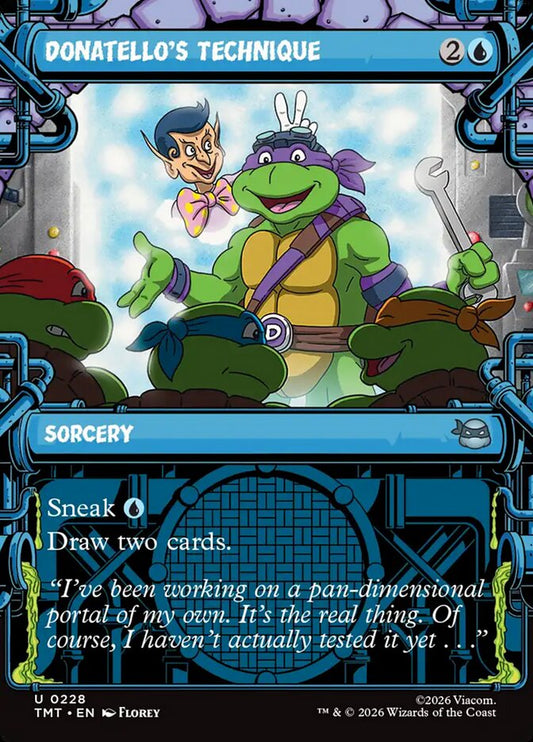 Donatello's Technique - Teenage Mutant Ninja Turtles