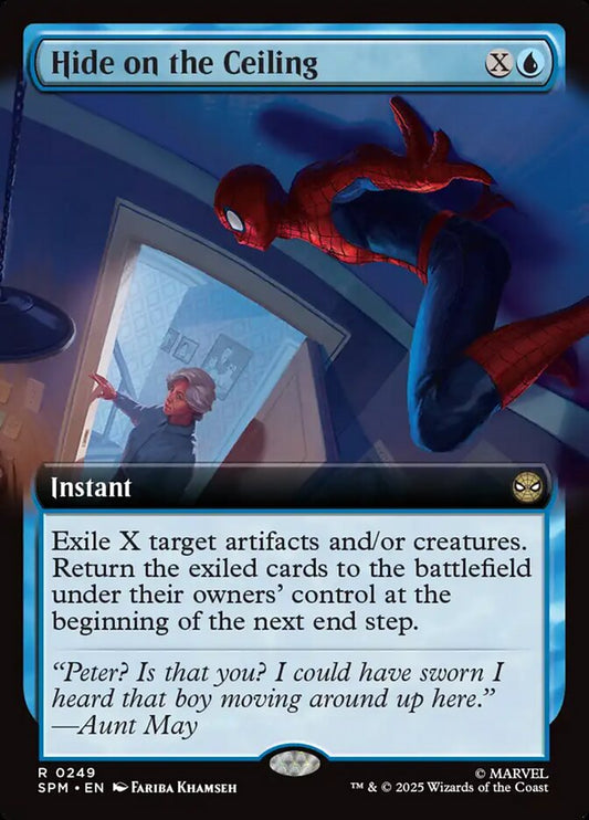 Hide on the Ceiling - Marvel's Spider-Man