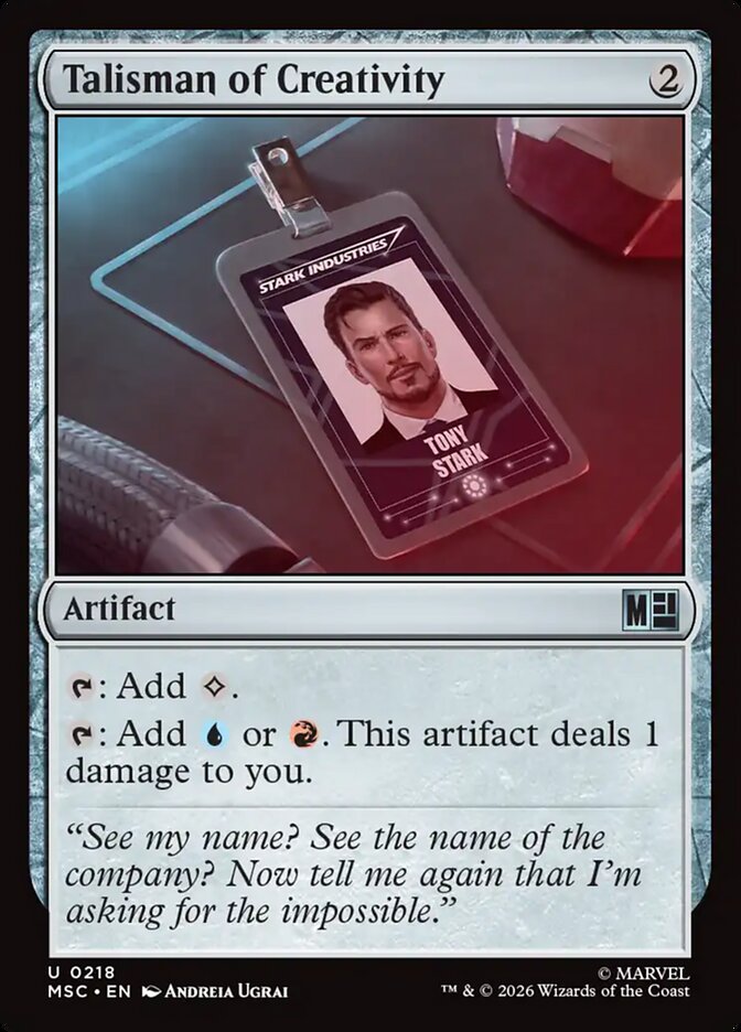 Talisman of Creativity - Marvel Super Heroes Commander