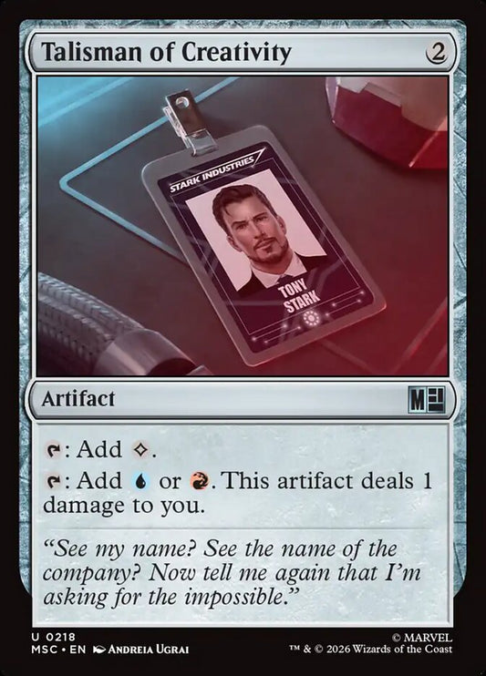 Talisman of Creativity - Marvel Super Heroes Commander