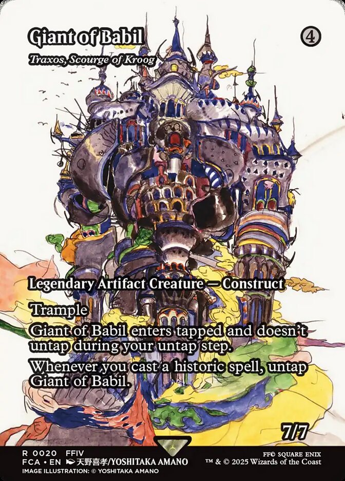 Traxos, Scourge of Kroog - Final Fantasy: Through the Ages