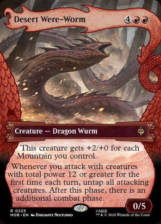 Desert Were-Worm - The Hobbit