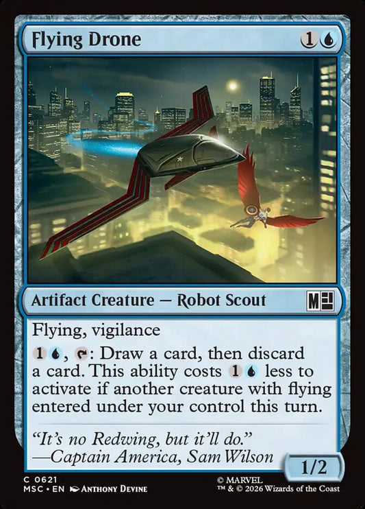 Flying Drone - Marvel Super Heroes Commander