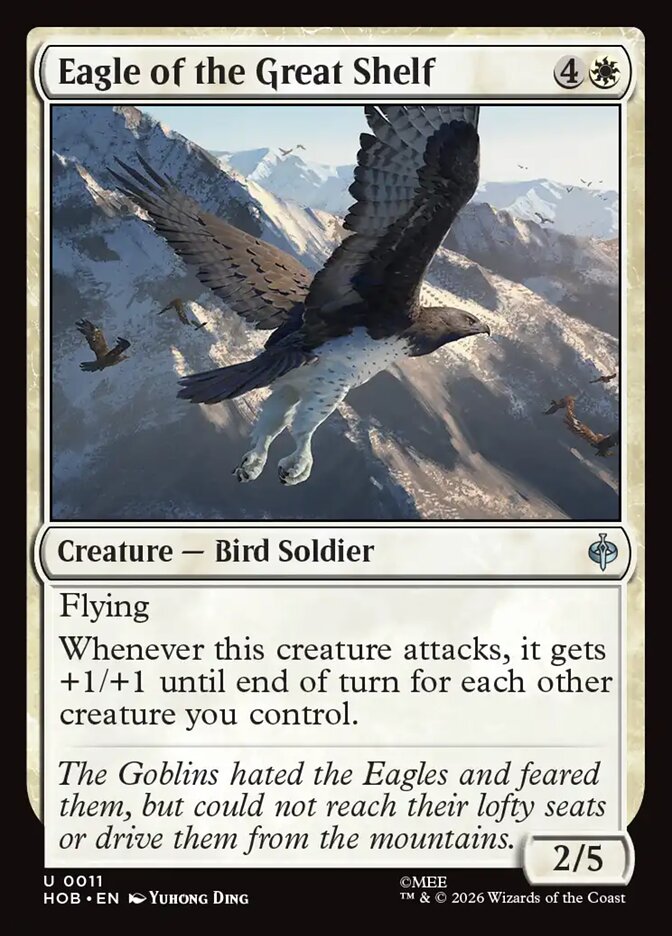 Eagle of the Great Shelf - The Hobbit