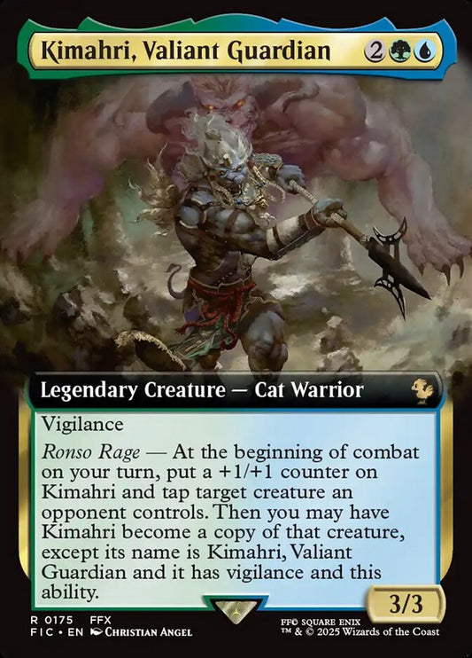 Kimahri, Valiant Guardian - Final Fantasy Commander