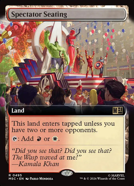 Spectator Seating - Marvel Super Heroes Commander