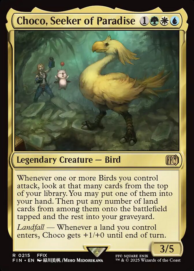 Choco, Seeker of Paradise - Final Fantasy