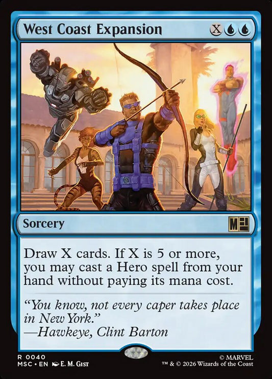 West Coast Expansion - Marvel Super Heroes Commander