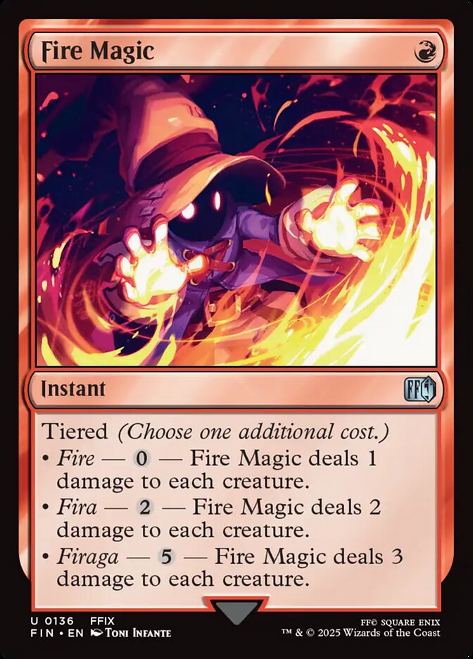 Fire Magic - Final Fantasy