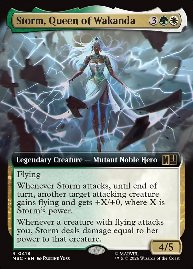 Storm, Queen of Wakanda - Marvel Super Heroes Commander