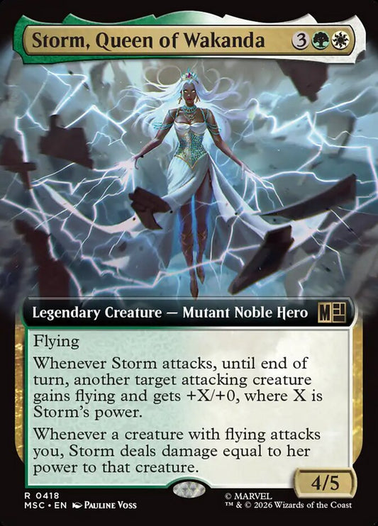 Storm, Queen of Wakanda - Marvel Super Heroes Commander