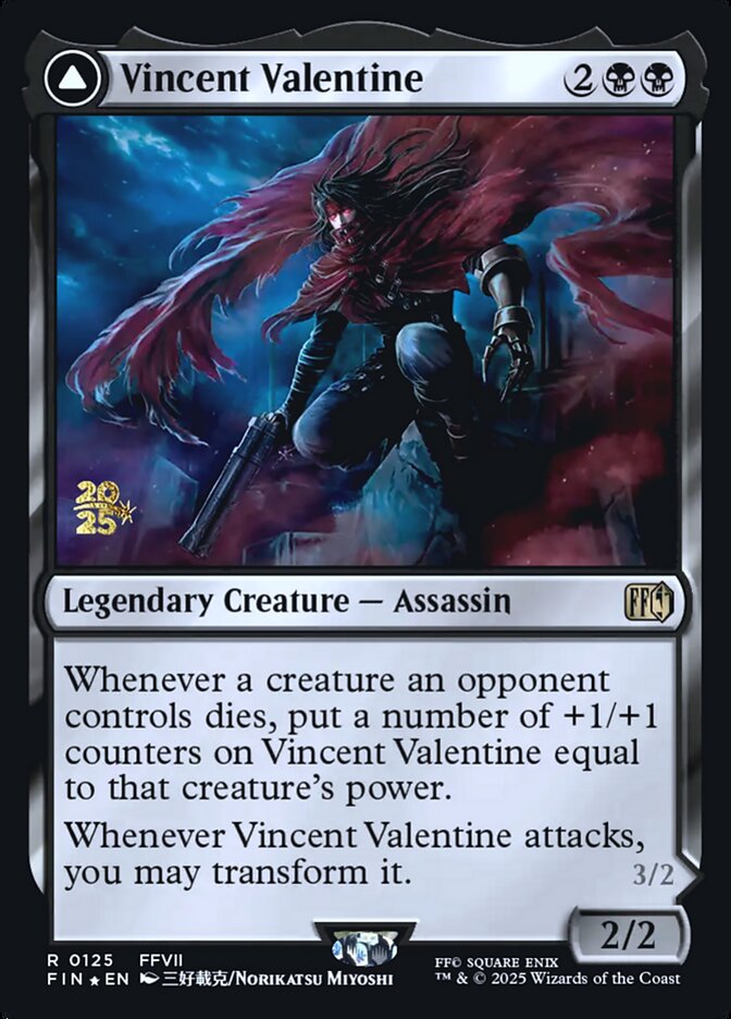 Vincent Valentine // Galian Beast - Final Fantasy Promos