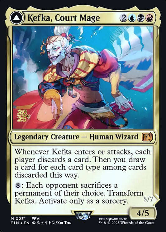 Kefka, Court Mage // Kefka, Ruler of Ruin - Final Fantasy Promos