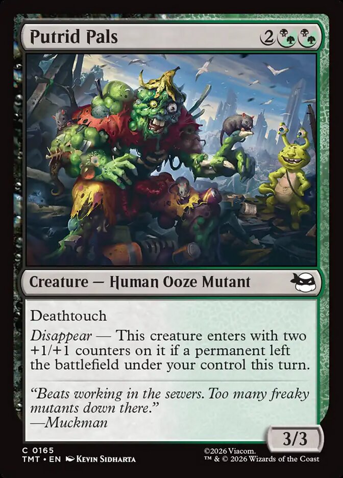 Putrid Pals - Teenage Mutant Ninja Turtles