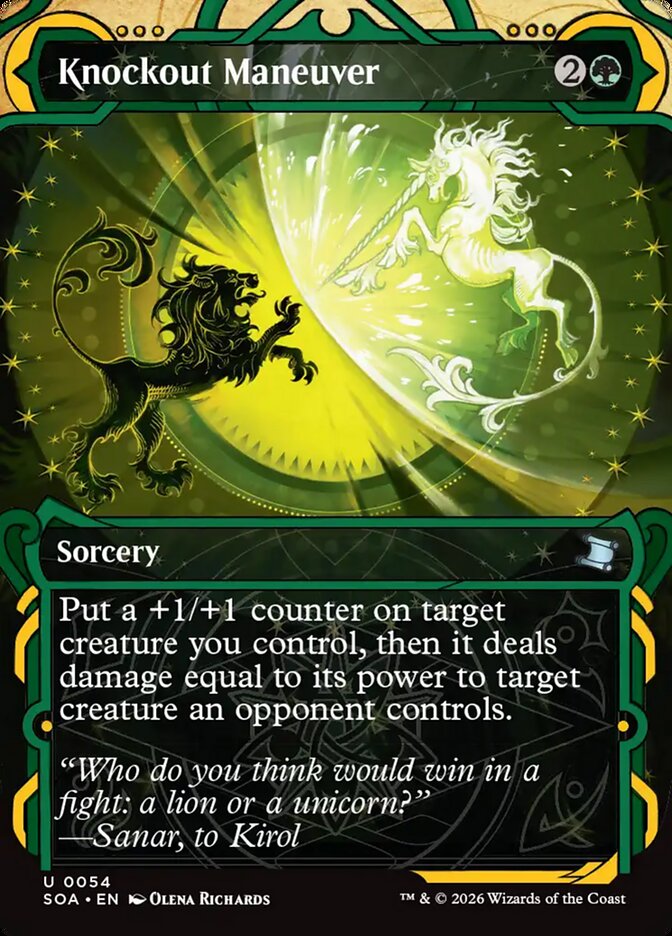 Knockout Maneuver - Secrets of Strixhaven Mystical Archive