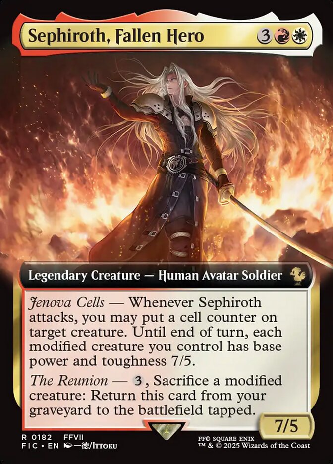 Sephiroth, Fallen Hero - Final Fantasy Commander