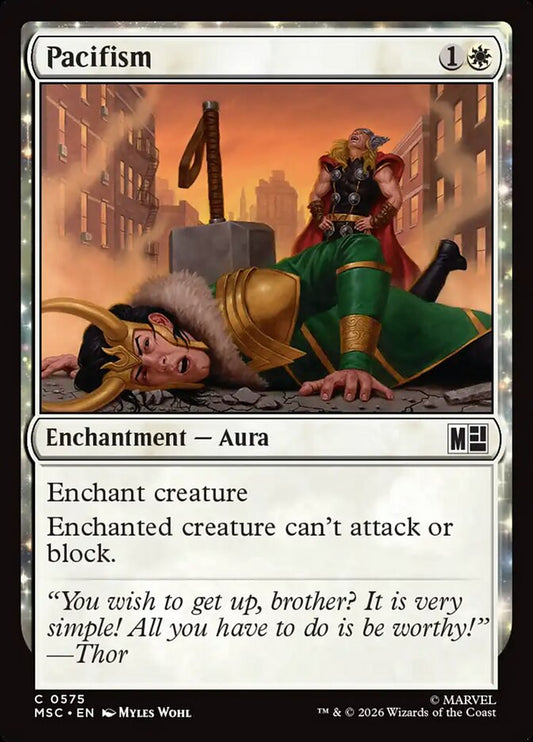 Pacifism - Marvel Super Heroes Commander