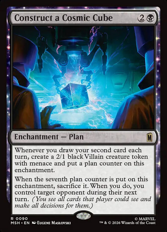 Construct a Cosmic Cube - Marvel Super Heroes