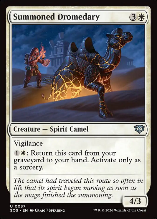 Summoned Dromedary - Secrets of Strixhaven