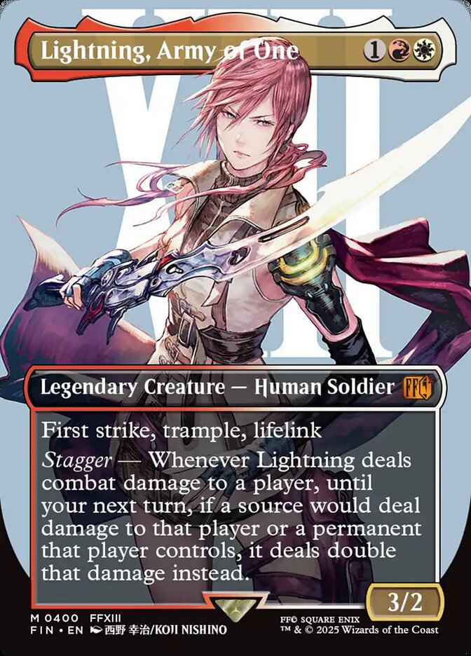 Lightning, Army of One - Final Fantasy