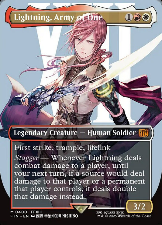 Lightning, Army of One - Final Fantasy