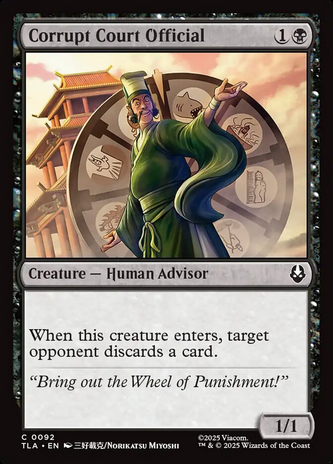 Corrupt Court Official - Avatar: The Last Airbender