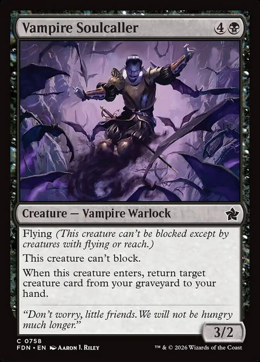Vampire Soulcaller - Foundations