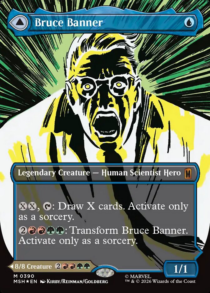 Bruce Banner // The Incredible Hulk - Marvel Super Heroes
