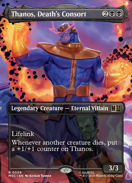 Thanos, Death's Consort - Marvel Super Heroes Commander