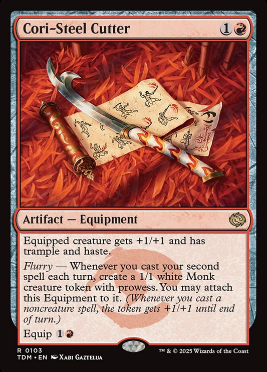 Cori-Steel Cutter - Tarkir: Dragonstorm