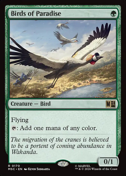 Birds of Paradise - Marvel Super Heroes Commander