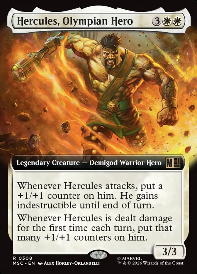 Hercules, Olympian Hero - Marvel Super Heroes Commander