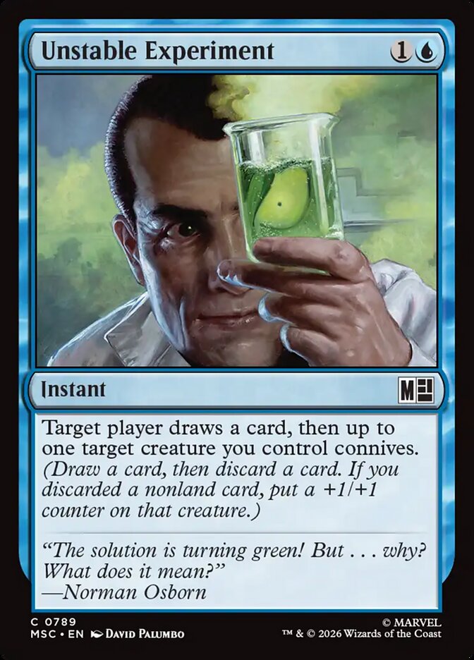 Unstable Experiment - Marvel Super Heroes Commander