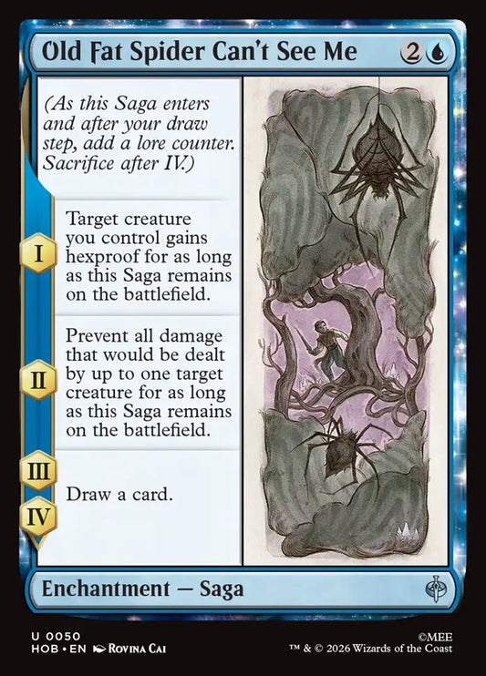 Old Fat Spider Can't See Me - The Hobbit