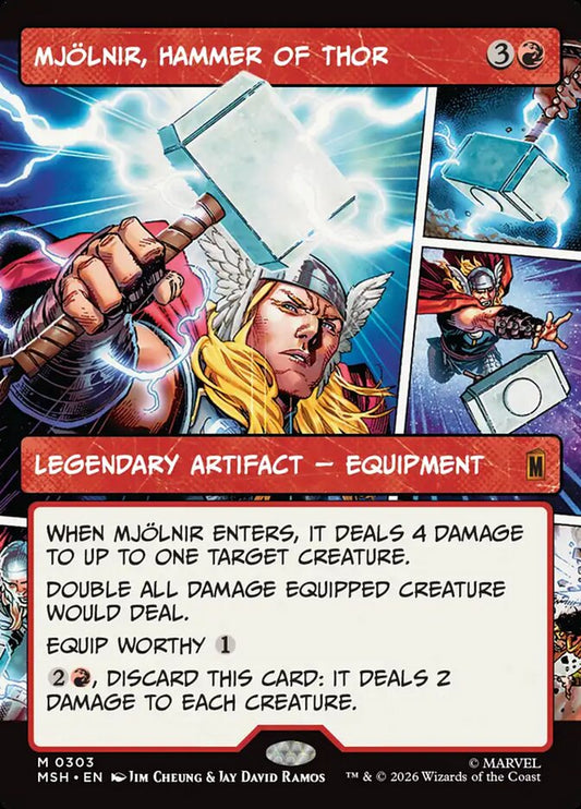 Mjölnir, Hammer of Thor - Marvel Super Heroes