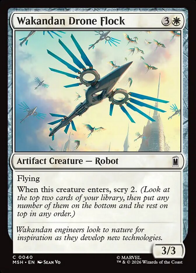 Wakandan Drone Flock - Marvel Super Heroes