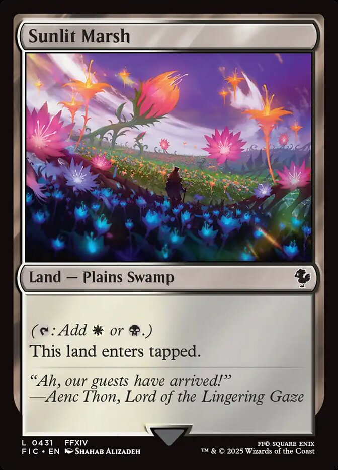 Sunlit Marsh - Final Fantasy Commander
