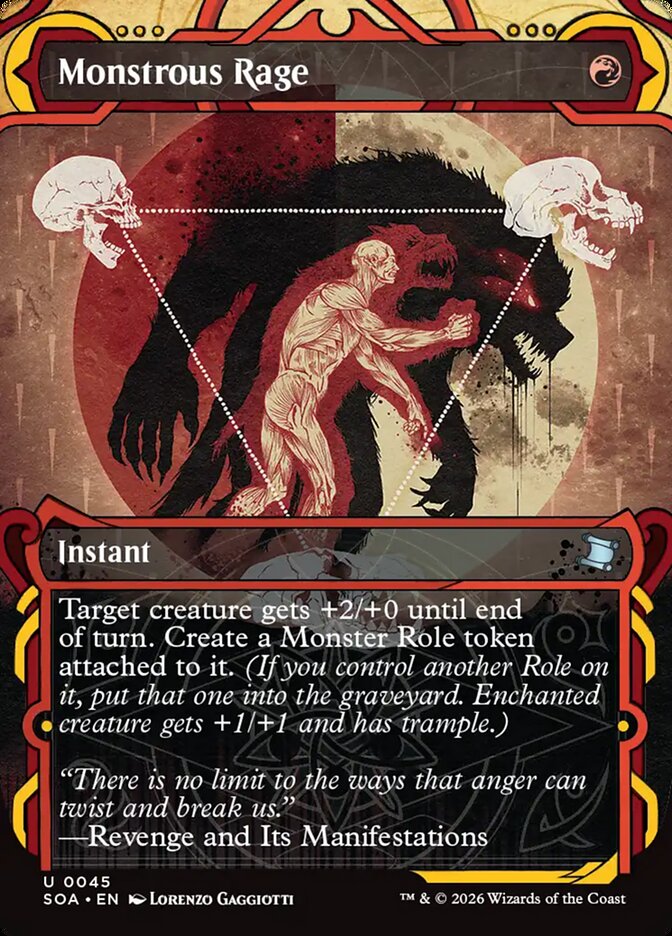 Monstrous Rage - Secrets of Strixhaven Mystical Archive