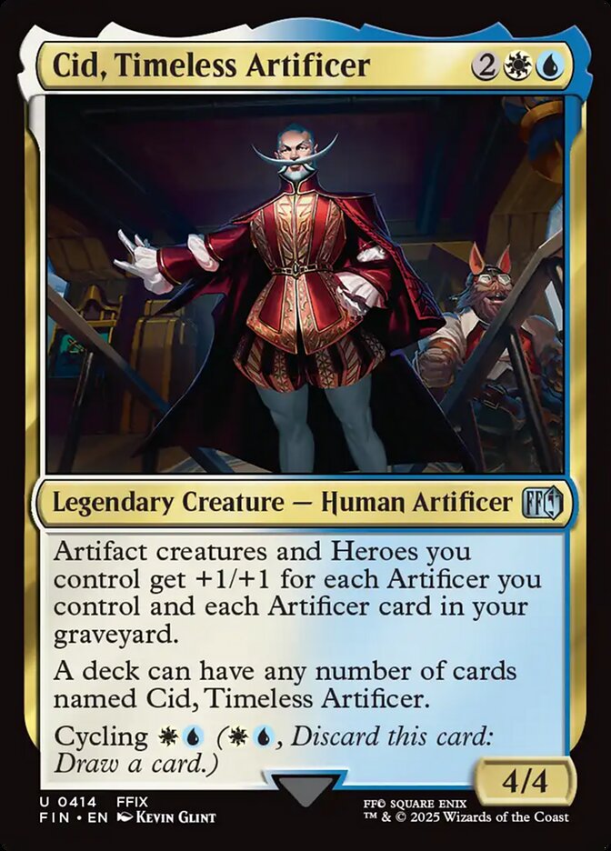 Cid, Timeless Artificer - Final Fantasy