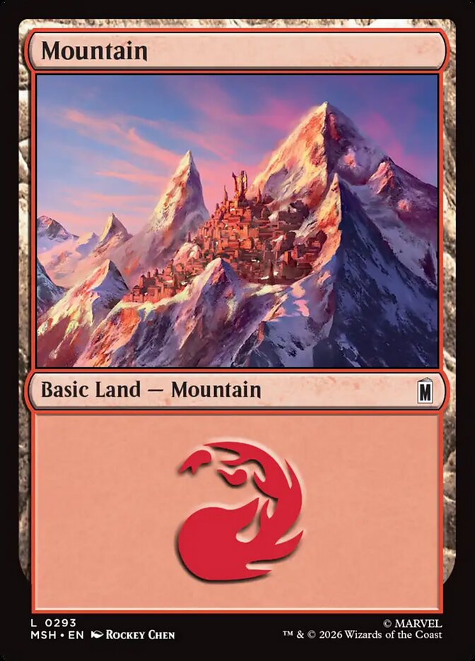 Mountain - Marvel Super Heroes