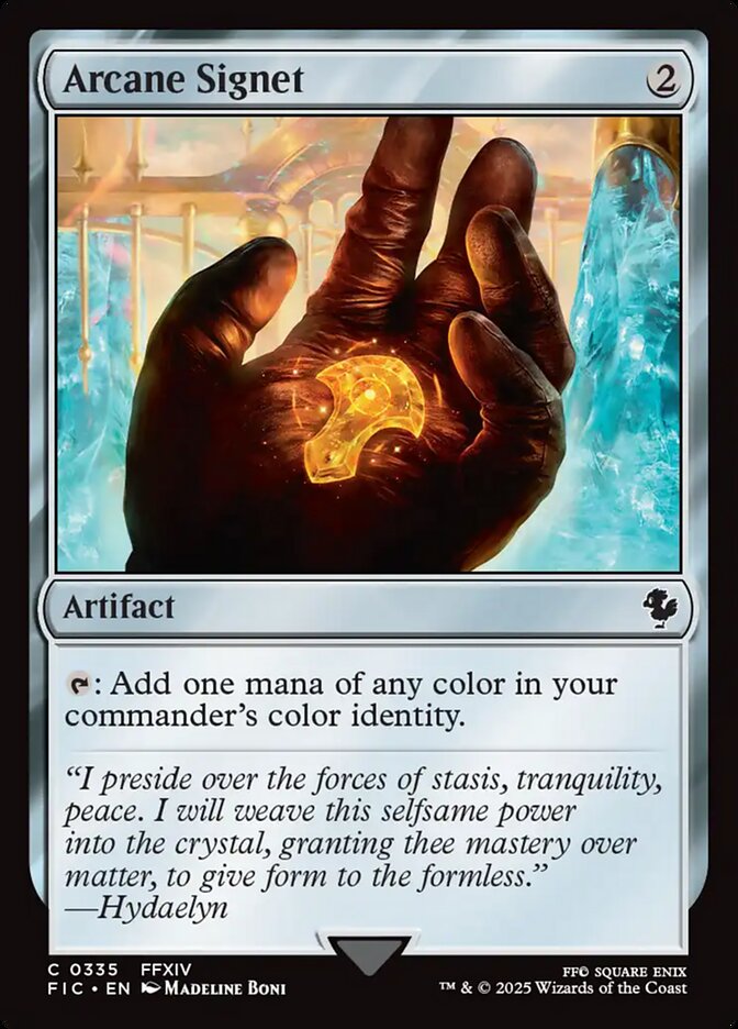 Arcane Signet - Final Fantasy Commander
