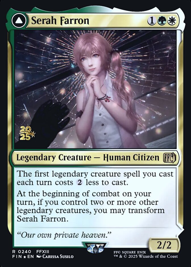 Serah Farron // Crystallized Serah - Final Fantasy Promos