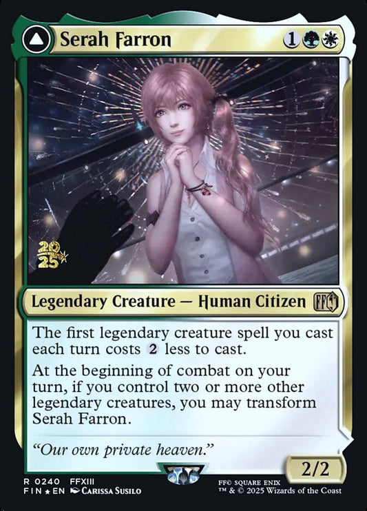 Serah Farron // Crystallized Serah - Final Fantasy Promos