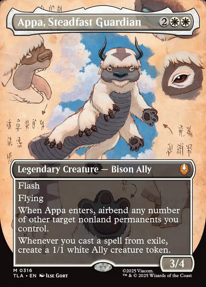 Appa, Steadfast Guardian - Avatar: The Last Airbender