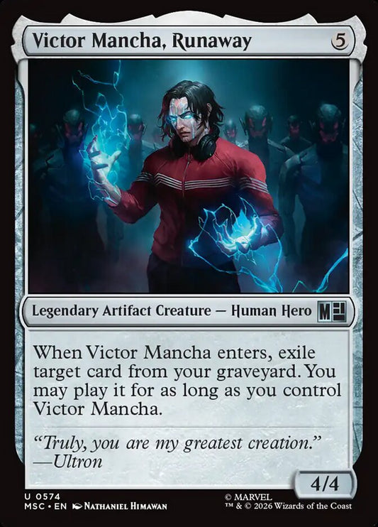 Victor Mancha, Runaway - Marvel Super Heroes Commander