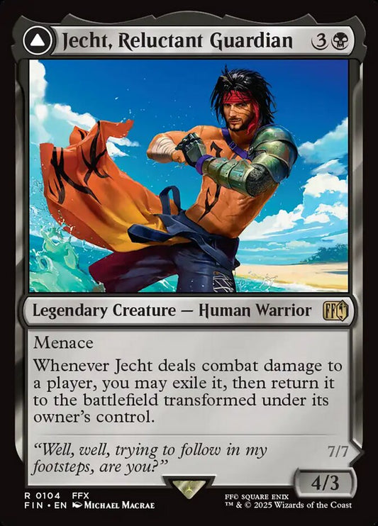 Jecht, Reluctant Guardian // Braska's Final Aeon - Final Fantasy