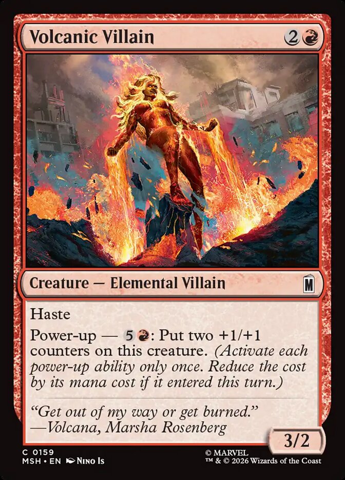 Volcanic Villain - Marvel Super Heroes