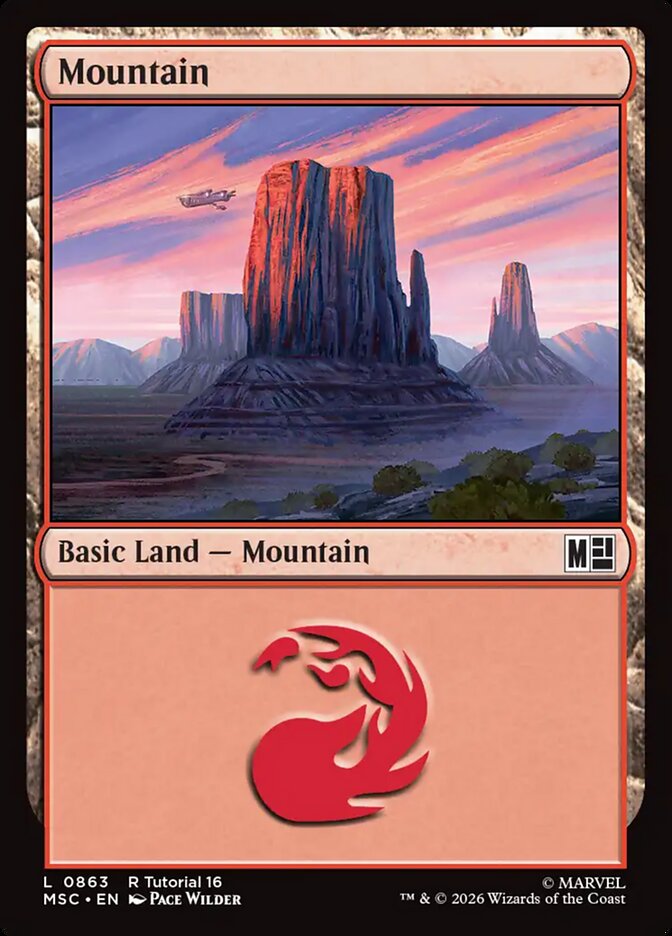 Mountain - Marvel Super Heroes Commander